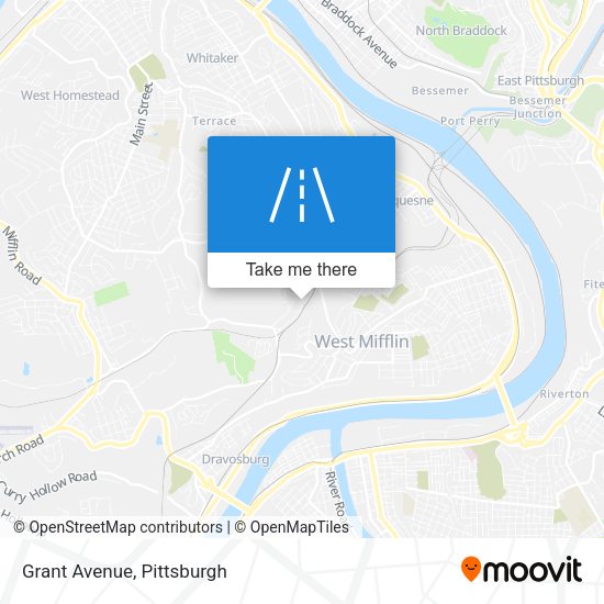 Mapa de Grant Avenue