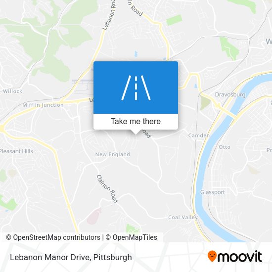 Lebanon Manor Drive map