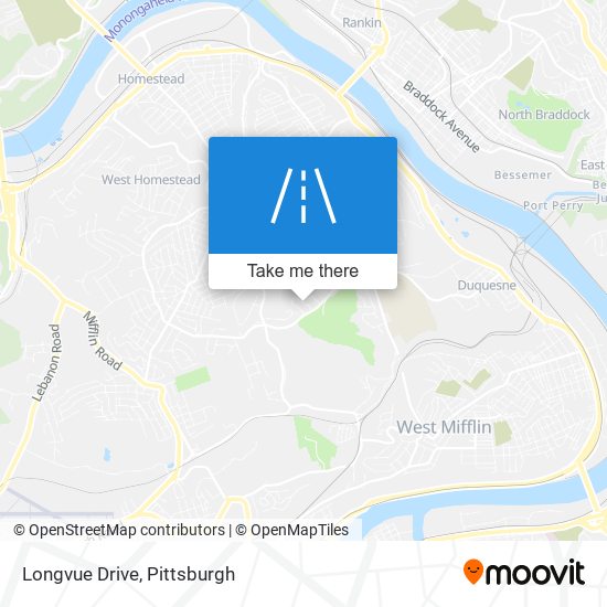 Longvue Drive map