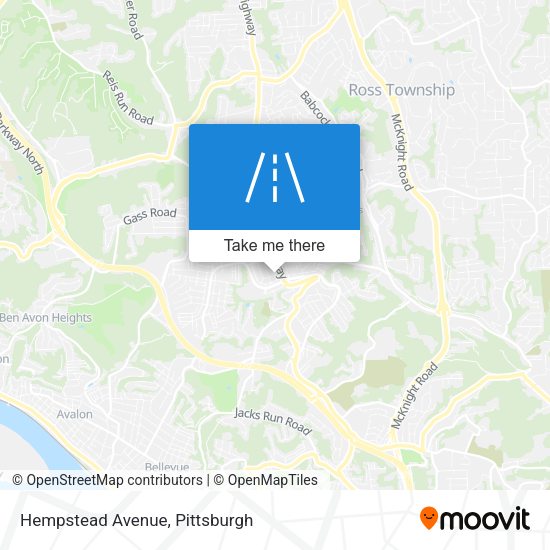 Hempstead Avenue map