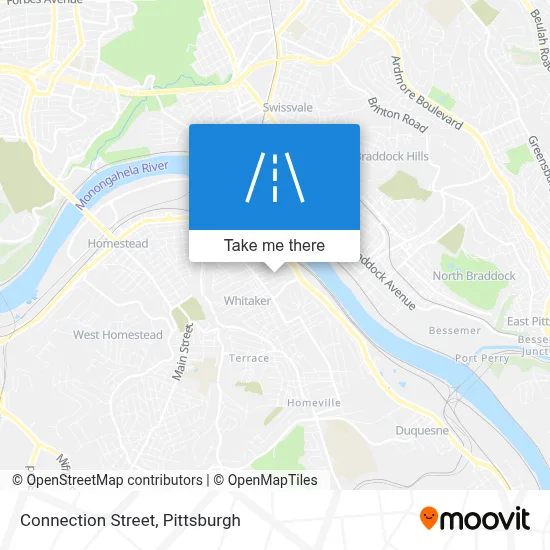 Connection Street map