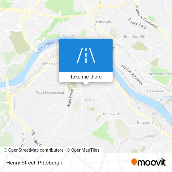 Henry Street map