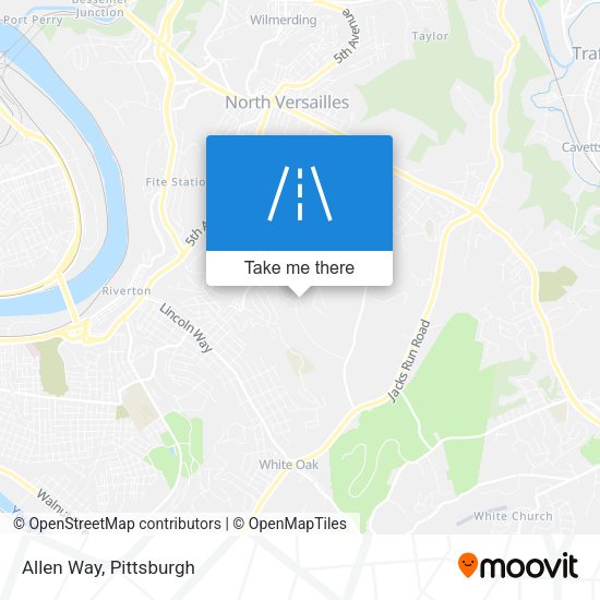 Mapa de Allen Way