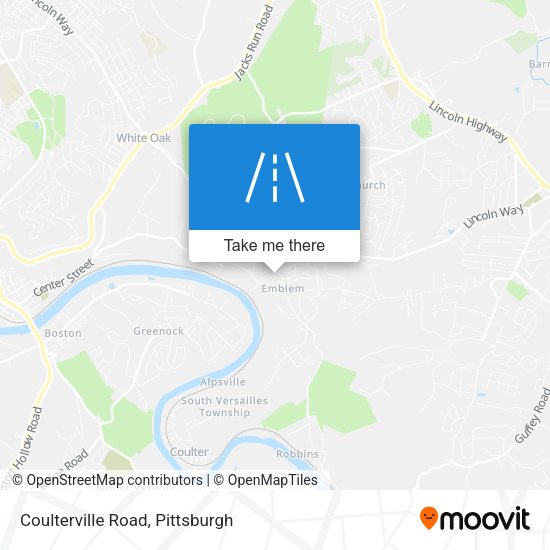 Mapa de Coulterville Road
