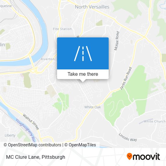 Mapa de MC Clure Lane