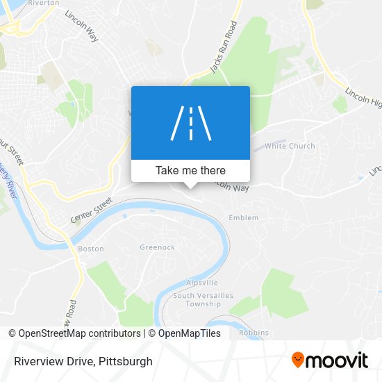 Mapa de Riverview Drive
