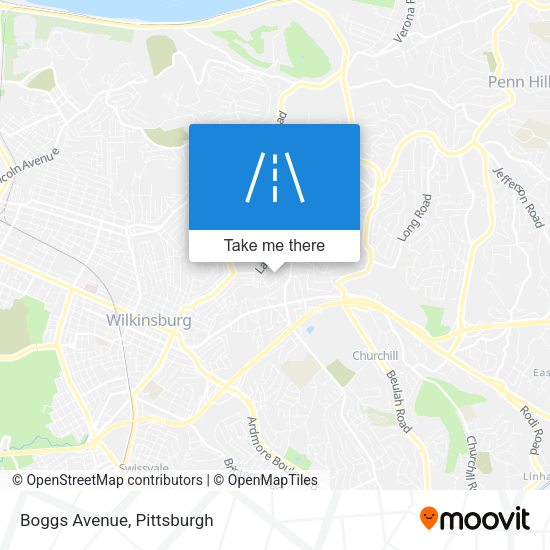 Boggs Avenue map