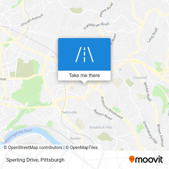 Mapa de Sperling Drive