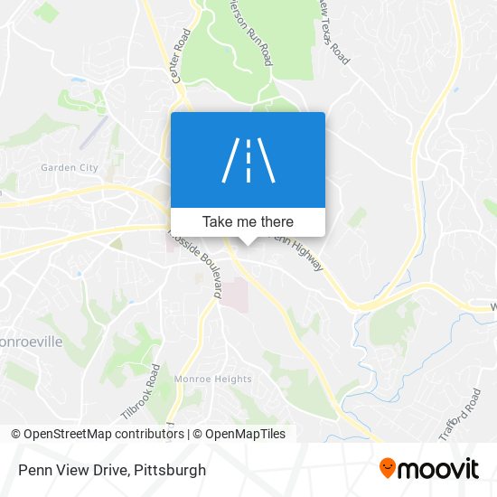 Mapa de Penn View Drive