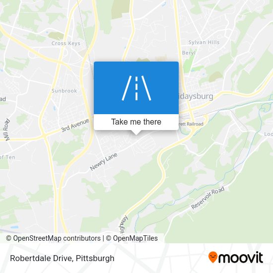 Robertdale Drive map