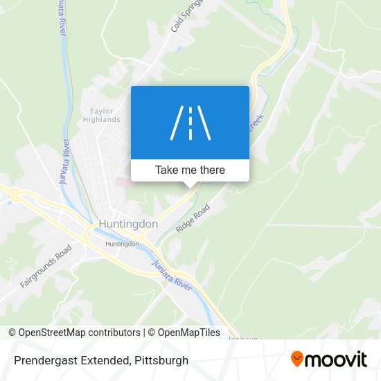 Mapa de Prendergast Extended
