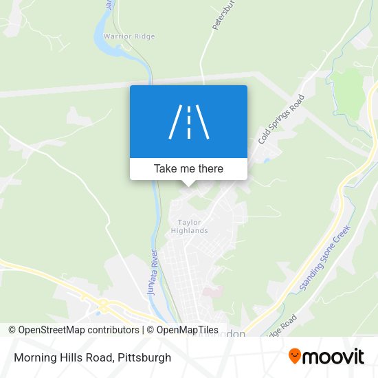 Mapa de Morning Hills Road