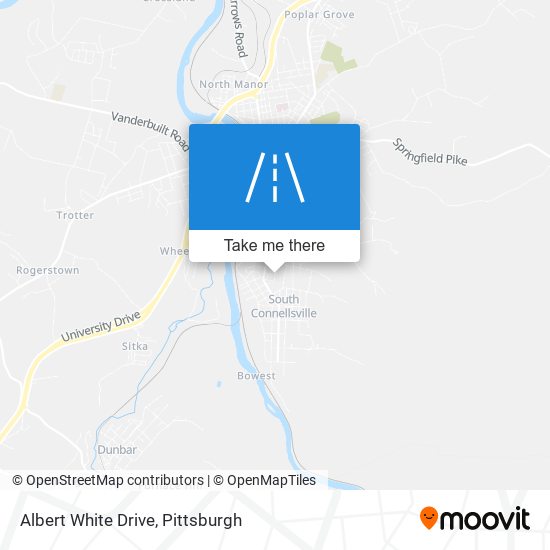 Albert White Drive map