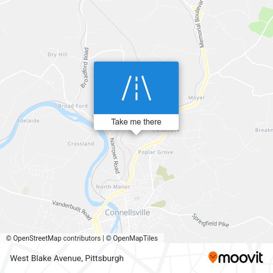 Mapa de West Blake Avenue