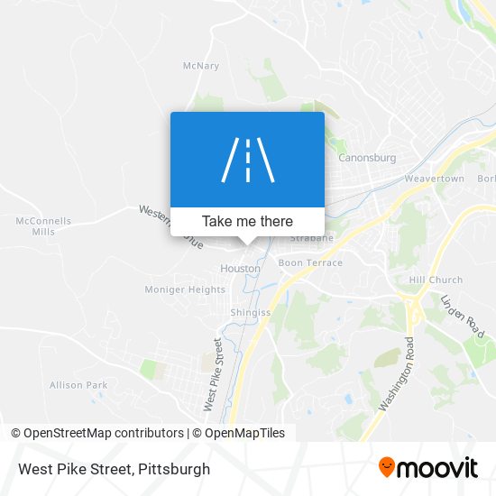 Mapa de West Pike Street