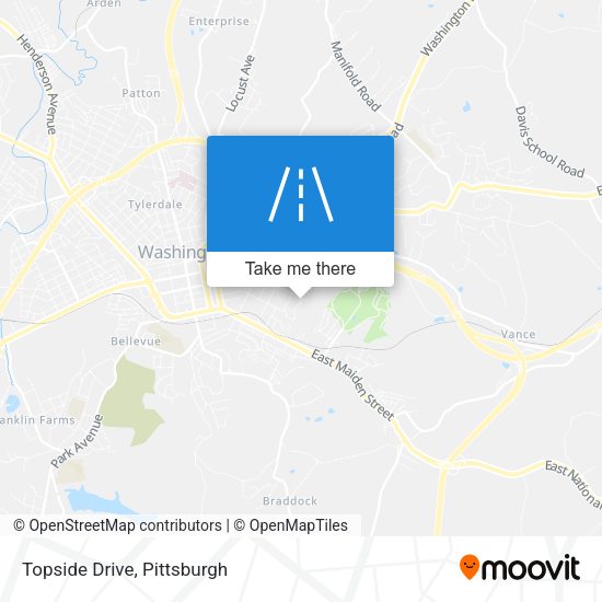 Mapa de Topside Drive