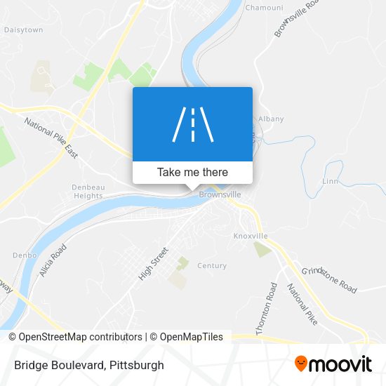 Mapa de Bridge Boulevard