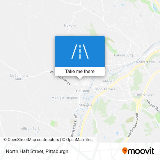 North Haft Street map