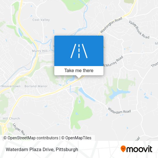 Waterdam Plaza Drive map