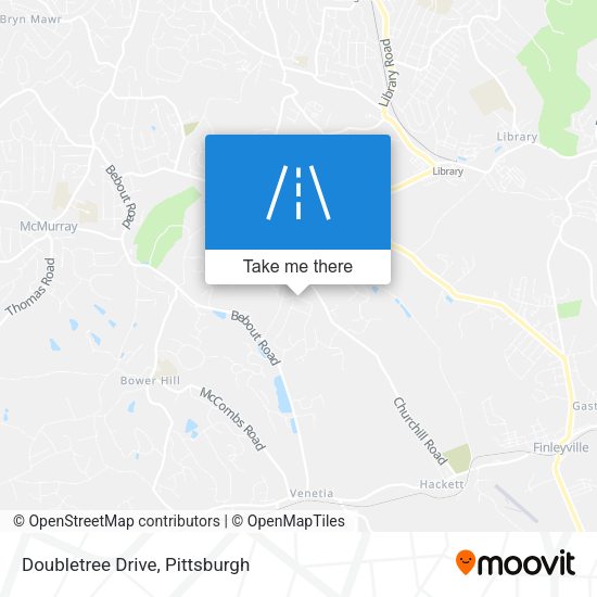 Doubletree Drive map