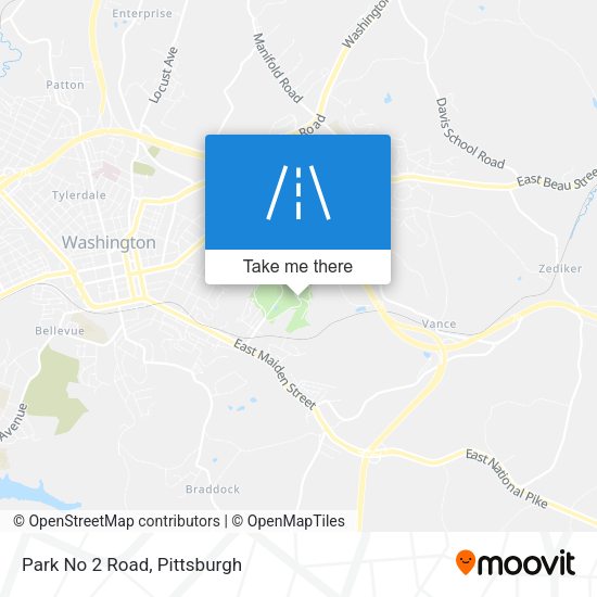 Mapa de Park No 2 Road