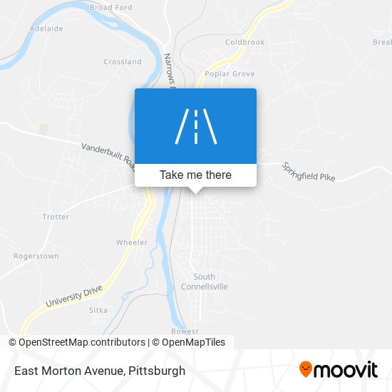 East Morton Avenue map