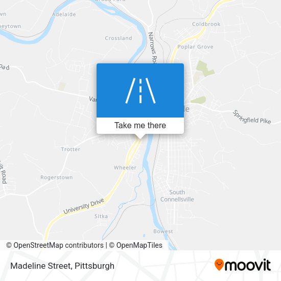 Madeline Street map