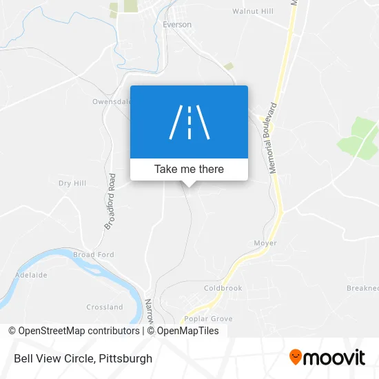 Bell View Circle map