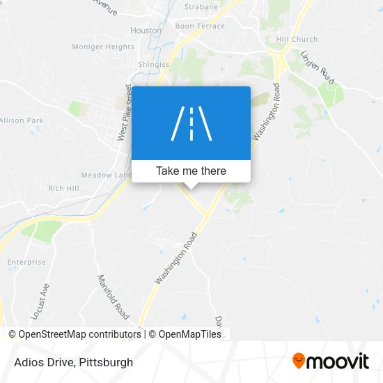 Adios Drive map