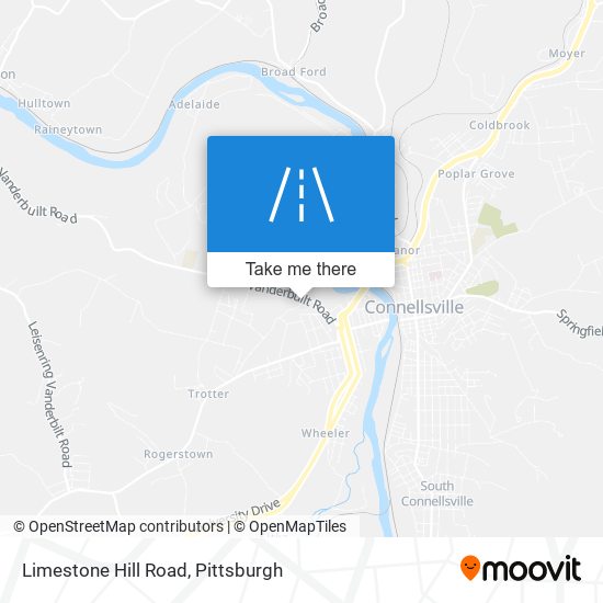 Mapa de Limestone Hill Road