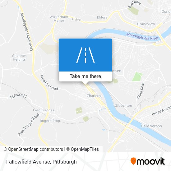 Fallowfield Avenue map
