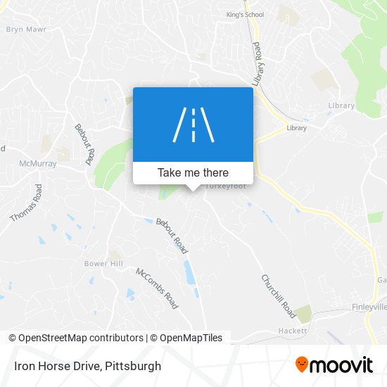 Iron Horse Drive map