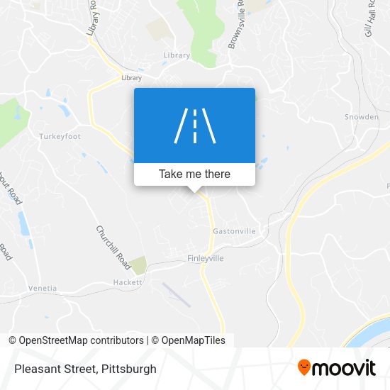 Pleasant Street map