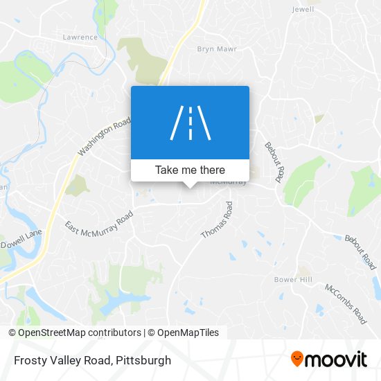 Mapa de Frosty Valley Road