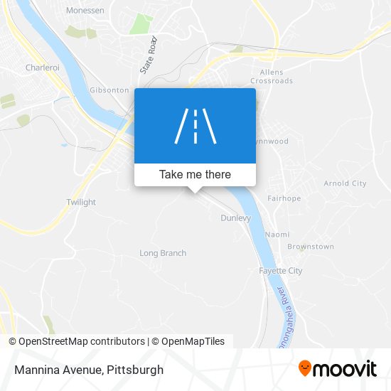Mapa de Mannina Avenue