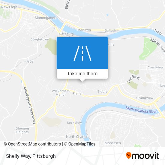 Mapa de Shelly Way