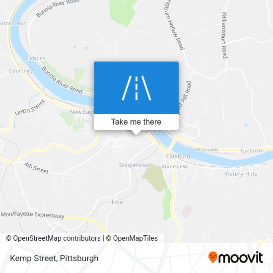 Mapa de Kemp Street