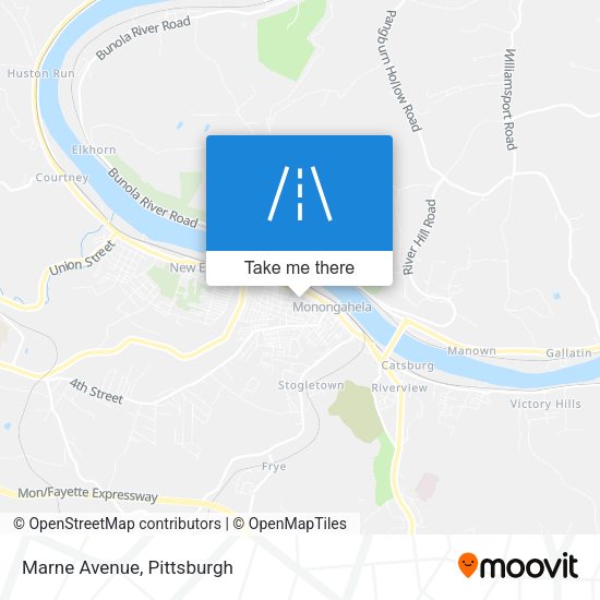 Mapa de Marne Avenue