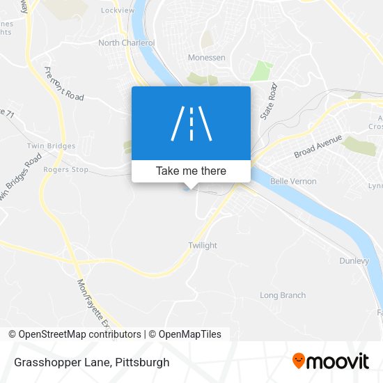 Mapa de Grasshopper Lane