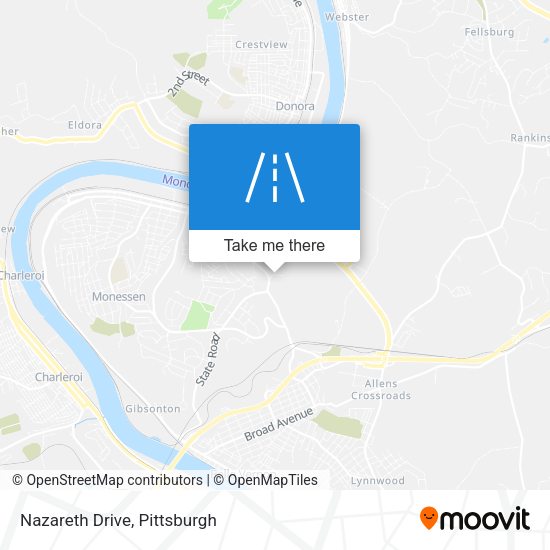 Mapa de Nazareth Drive