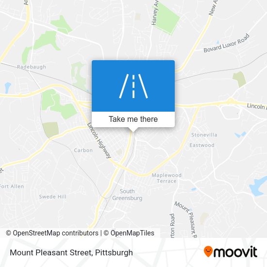 Mount Pleasant Street map