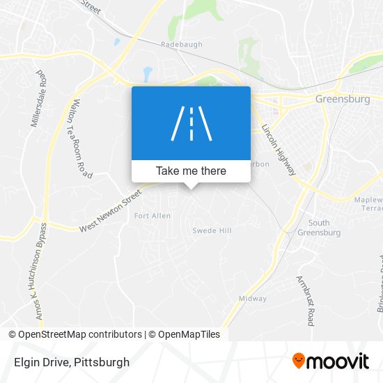 Elgin Drive map