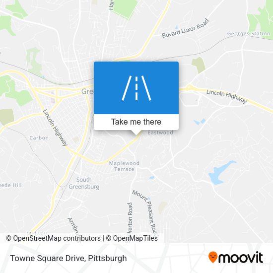 Towne Square Drive map