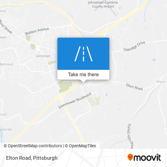 Mapa de Elton Road