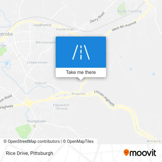 Rice Drive map