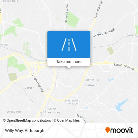 Willy Way map