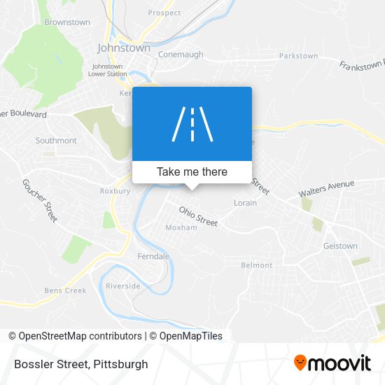 Mapa de Bossler Street
