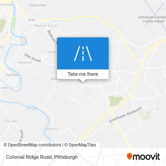 Colonial Ridge Road map