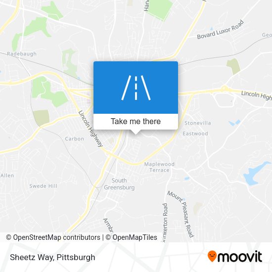 Sheetz Way map