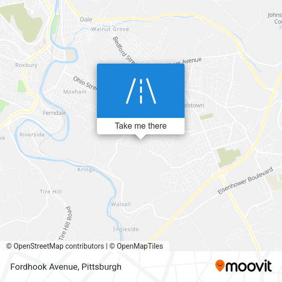 Fordhook Avenue map